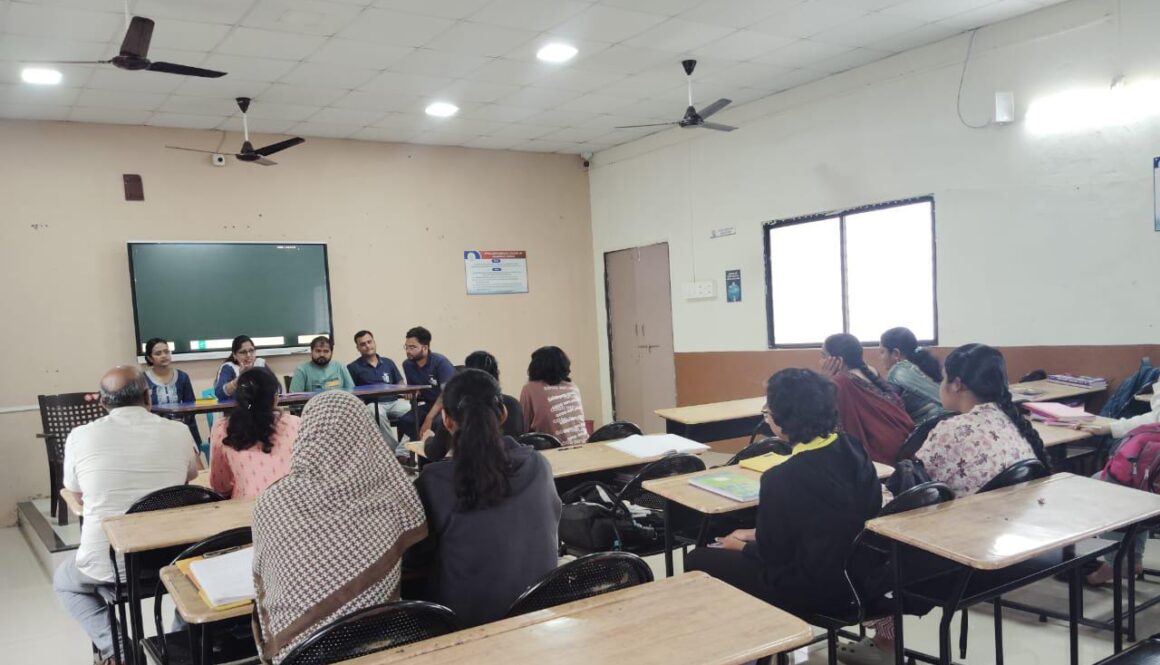 Conducted a Parents Orientation Meeting of Std XII