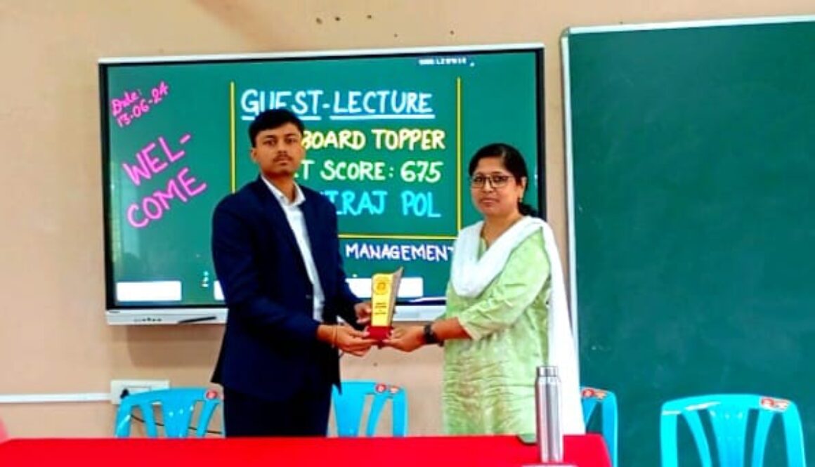 Guidance session by Pruthviraj Pol who scored 675 out of 720 in NEET exams 2024.